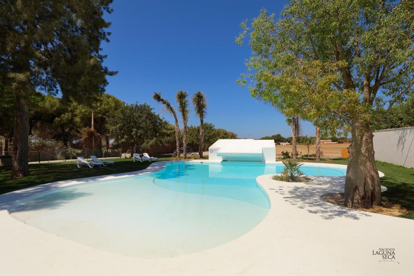 Hacienda Laguna Seca - Apart. Lavanda ชิกลานา เด ลา ฟรอนเตรา ภายนอก รูปภาพ
