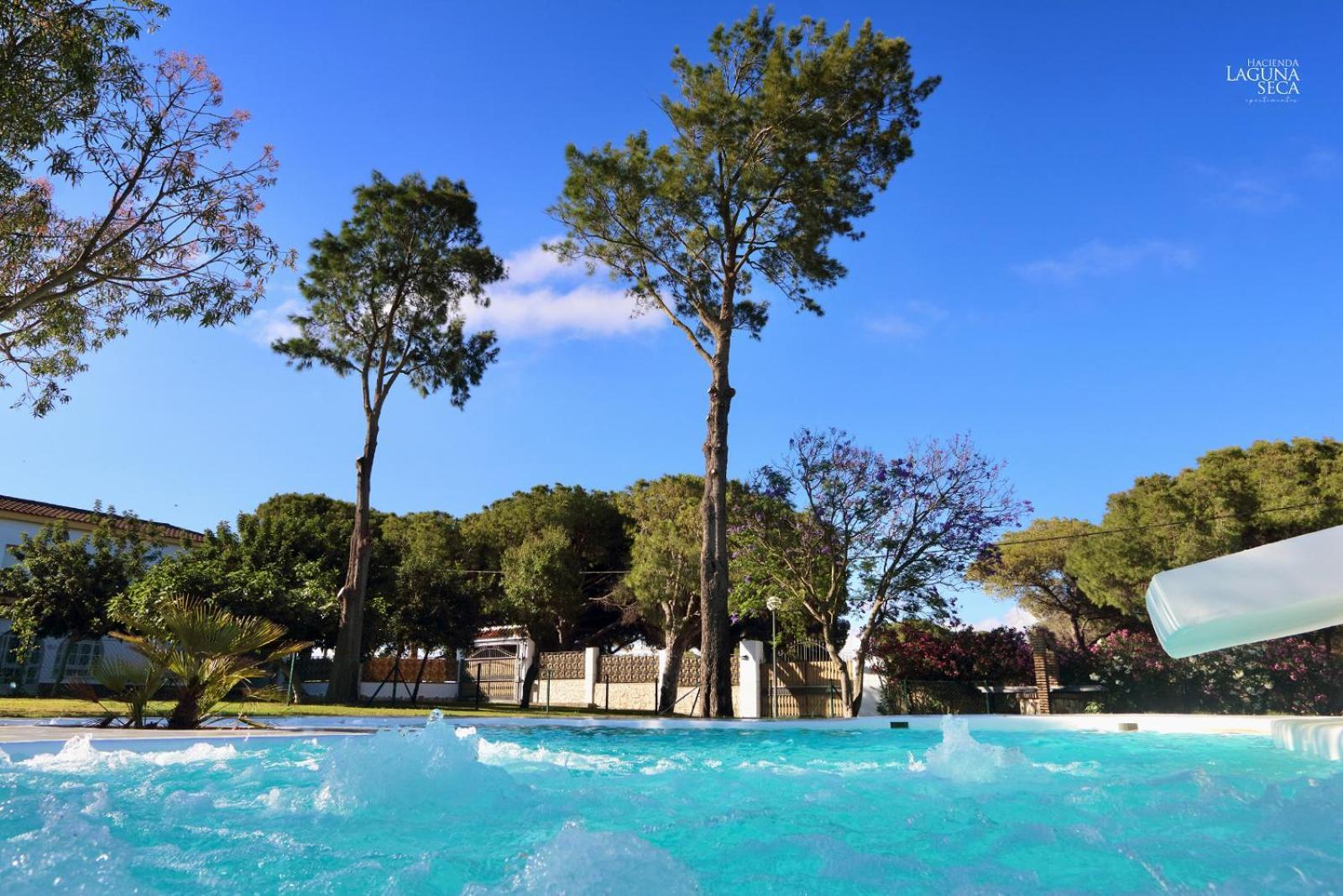 Hacienda Laguna Seca - Apart. Lavanda ชิกลานา เด ลา ฟรอนเตรา ภายนอก รูปภาพ